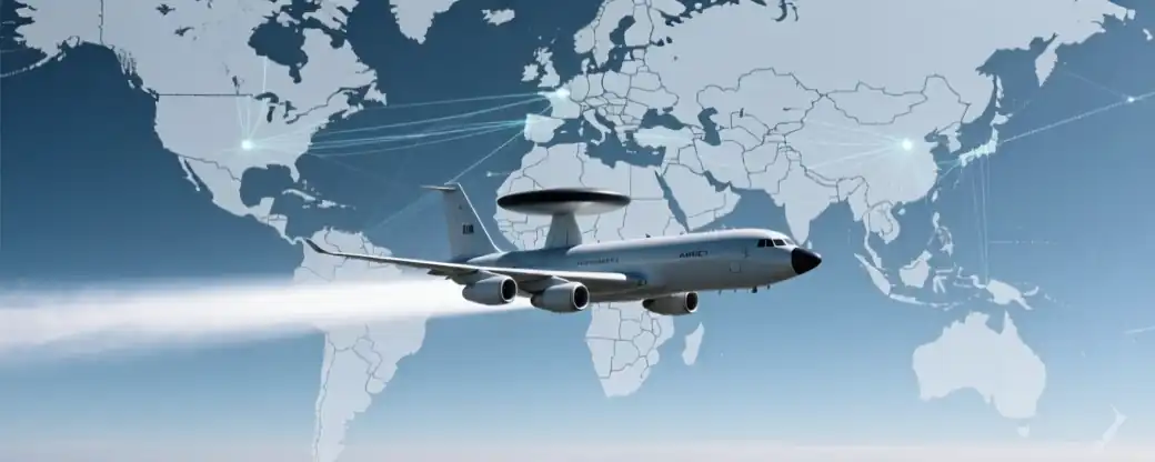 Глаз небес": Как AWACS Превращает Воздушное Полярное Небо в Управляемое Поле Боя