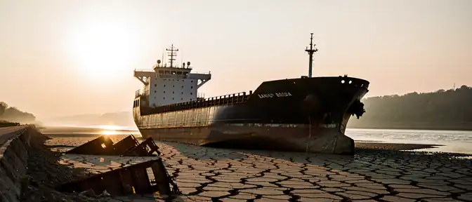 Дунайская угроза: Сербия на пороге транспортного и экономического кризиса